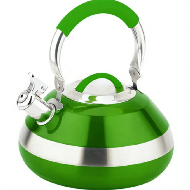 2.8 Liter Stainless Steel Water Whistling Kettle with Bakelite Handle Induction Bottom for Tea Metal Tea Kettle