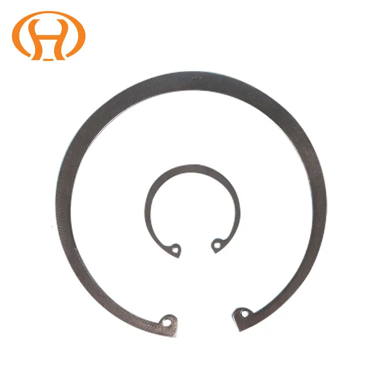 Customized DIN 472 471 304 316 17-7PH Inconel X 750 718  Snap Ring With Spring Clip Retainer Circlip
