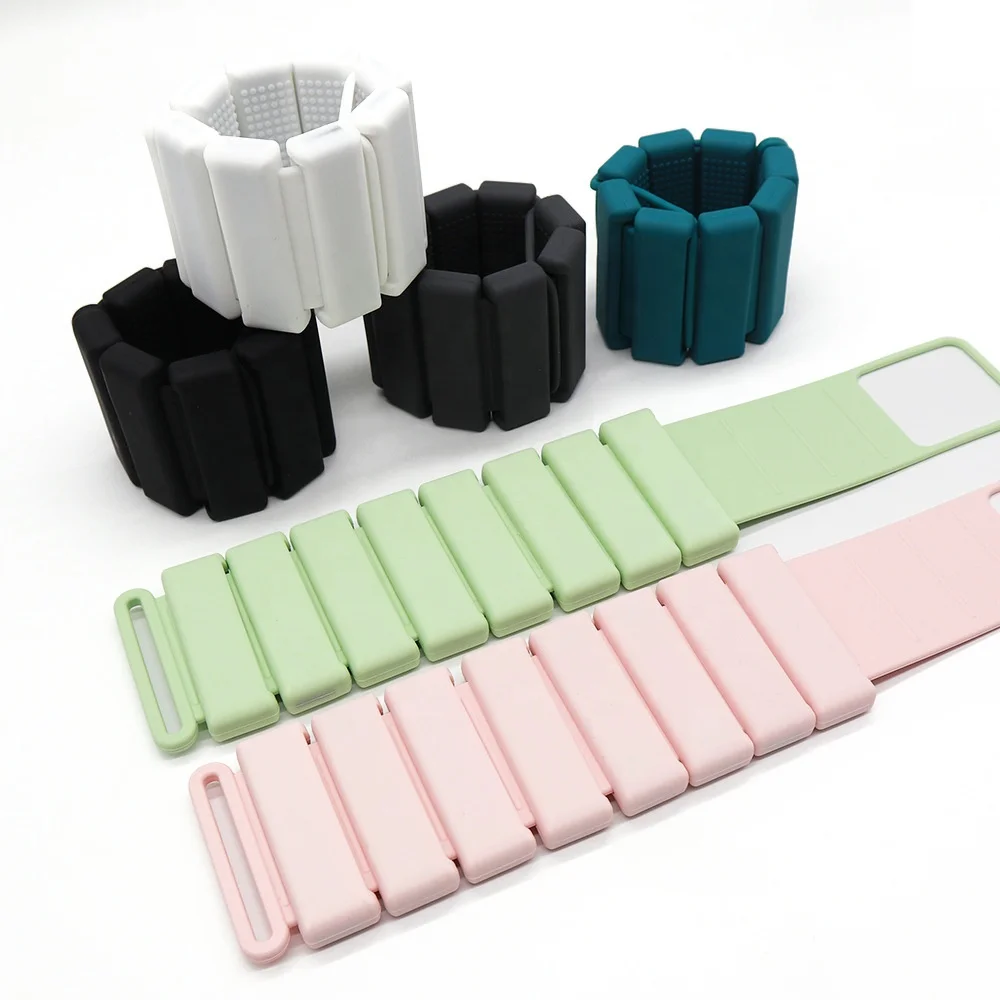 УТЯЖЕЛЕННЫЕ браслеты, носимое снаряжение для полного фитнеса, регулируемые повязки на запястье и щиколотку для мужчин и женщин