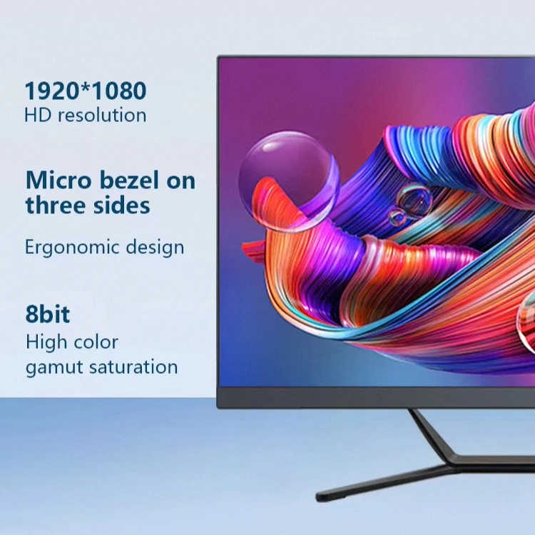 Для Универсал-onepc 24 27 абсолютно новый Fhd Ips Intel Core I3 I5 I7 12 13-го поколения Amd R3 все в одном Aio для настольного компьютера