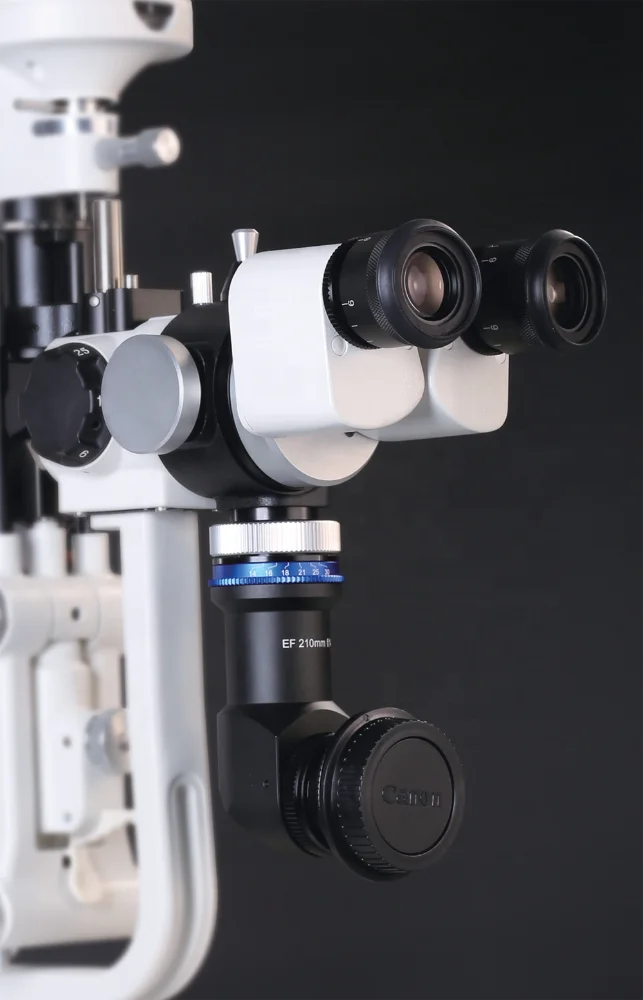 China optometry beam splitter adaptor of digital camera CCD adapter for ophthalmic slit lamps optical equipments