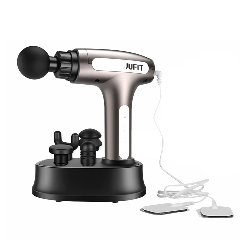 Высококачественный глубокий Электрический массажер для мышц тела терапевтический пистолет 5 типов фитнес-оборудование домашнего использования