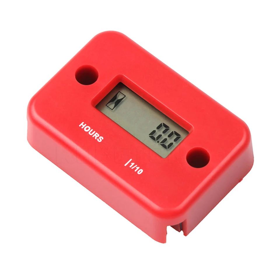 
Waterproof Engine Gauge digital Hour Meter LCD Display for Bike Motorcycle ATV Boat motocross metro Timer Accumulator 
