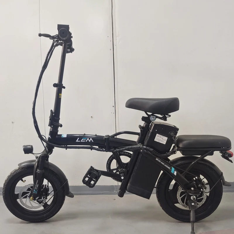 14 inch electric bicycle ebike can foldable 48V12Ah lithium battery  electric bike for adult ebike hot selling