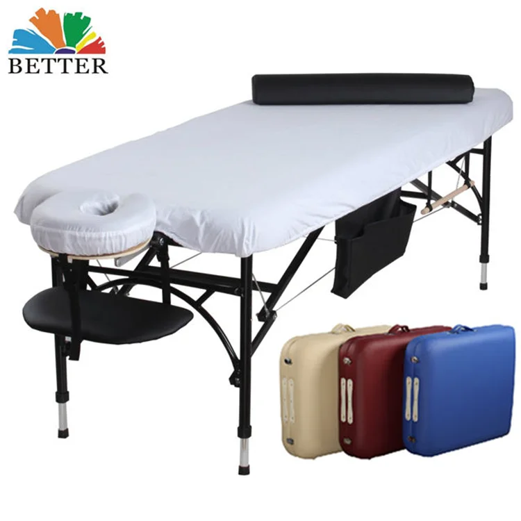 Weld Aluminium Massage Table Portable Massage Table With Massage Sheet