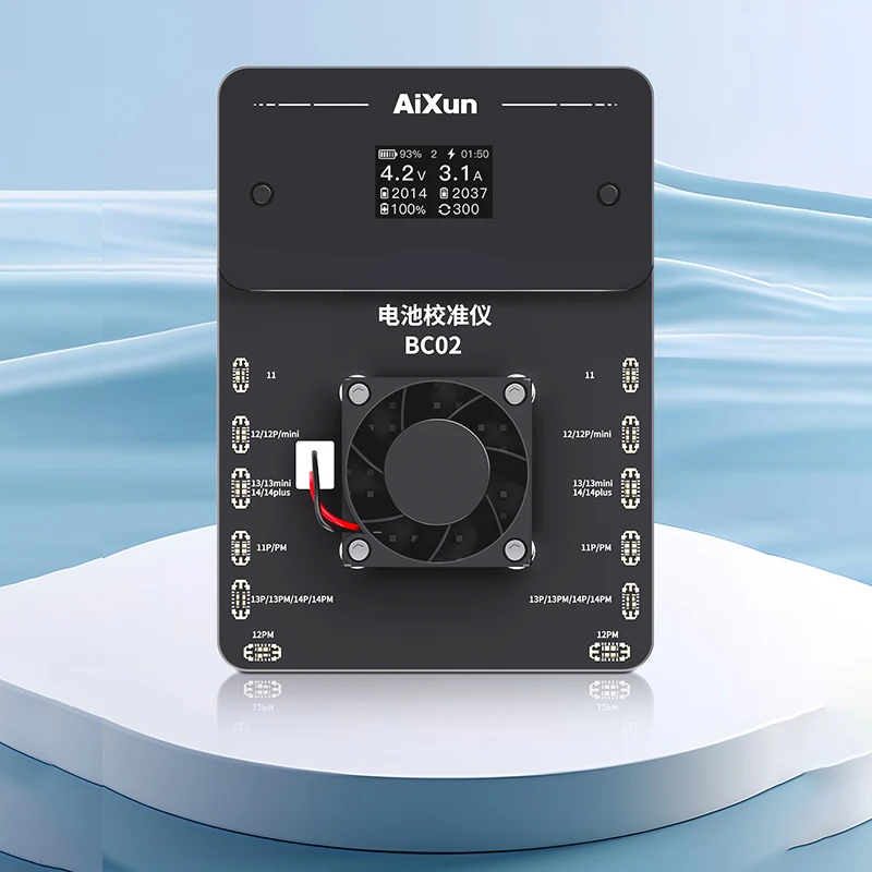 AiXun BC02 Battery Calibrator For iPhone 11 12 13 14 Pro Max Series Battery Health Data Test Calibration Repair Tools