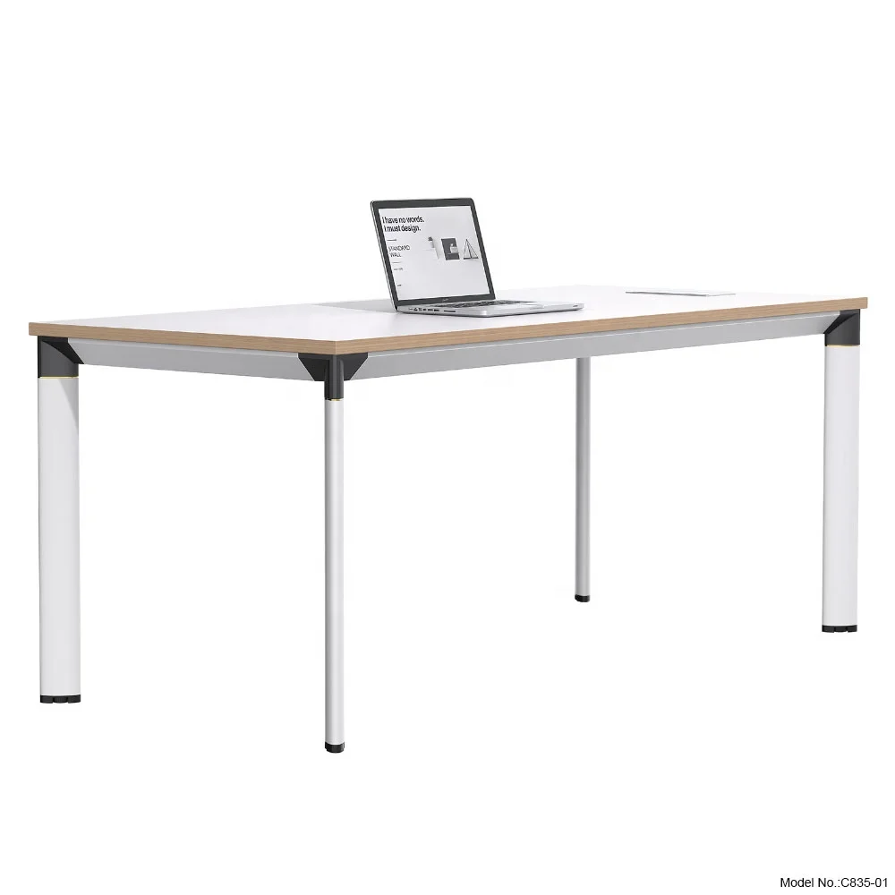 China fashion modular executive general desk metal frame single desk table commercial office furniture desk table for 1 person