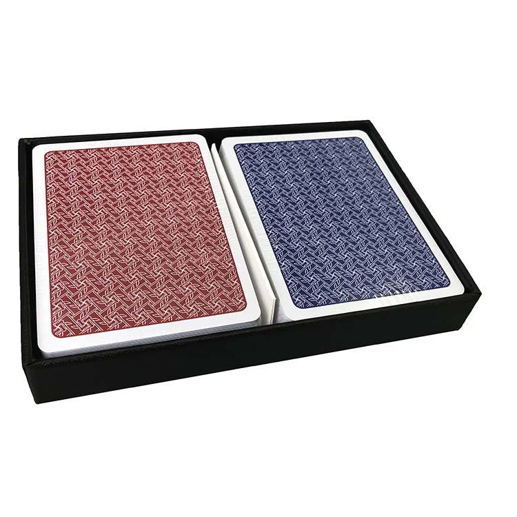 Brand new high-quality printed PVC playing cards board game double-layer plastic playing cards