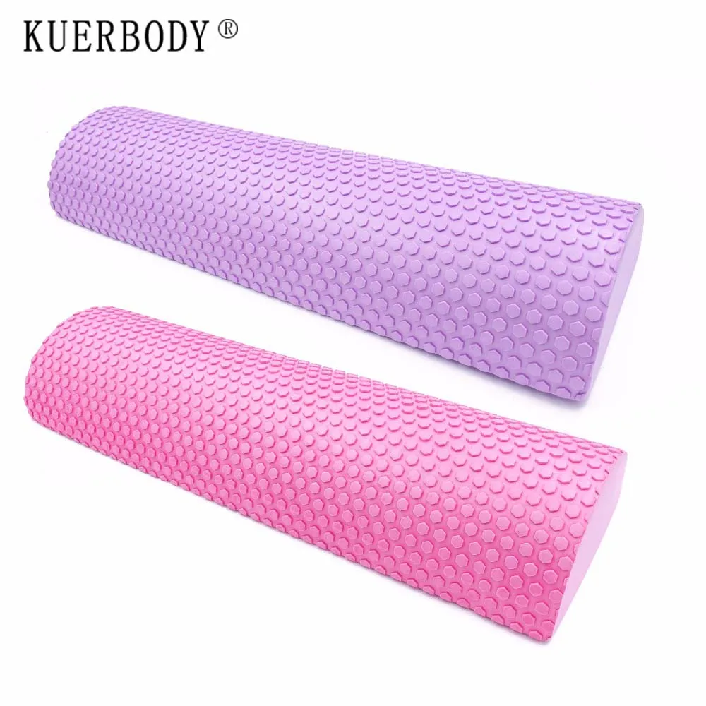 
Half Round EVA Massage Foam Roller Yoga Pilates Fitness Equipment Balance Pad Yoga Blocks With Massage Floating Point 