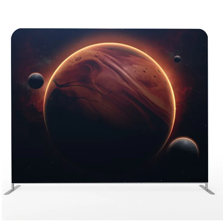8x8 Photo Booth Backdrops and Stands Backdrops Pillow Cover tension fabric tube display stretch fabric display