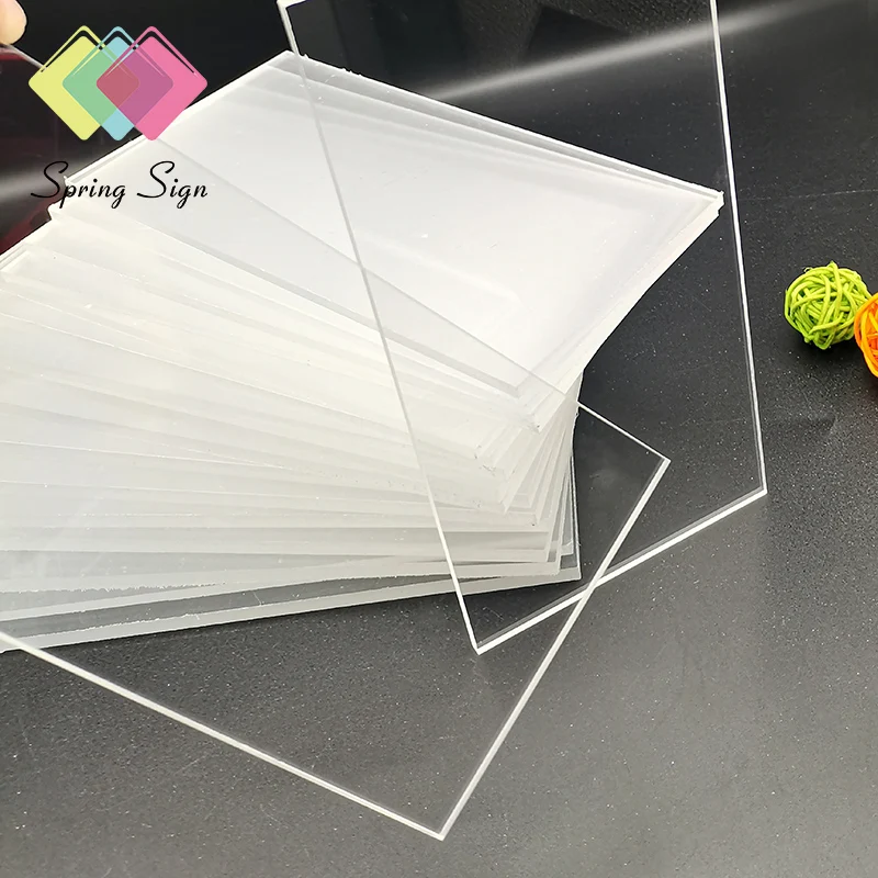 Spring sign plastic clear transparent led polystyrene embossed 1mm 2mm ps pattern sheet