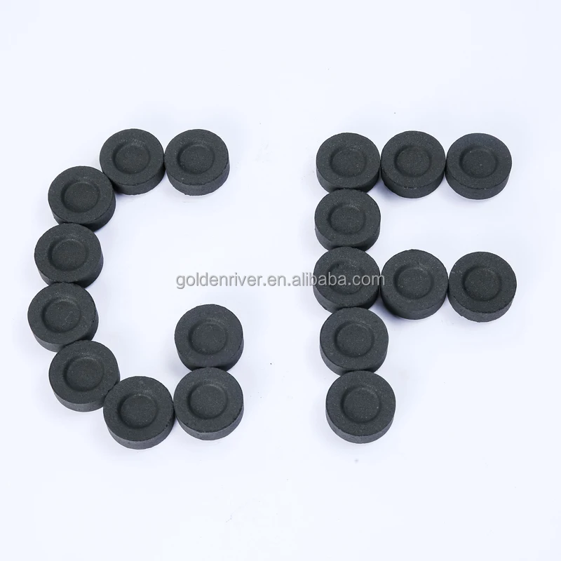 High quality and durable 33mm*80  Golden Flash Round Charcoal