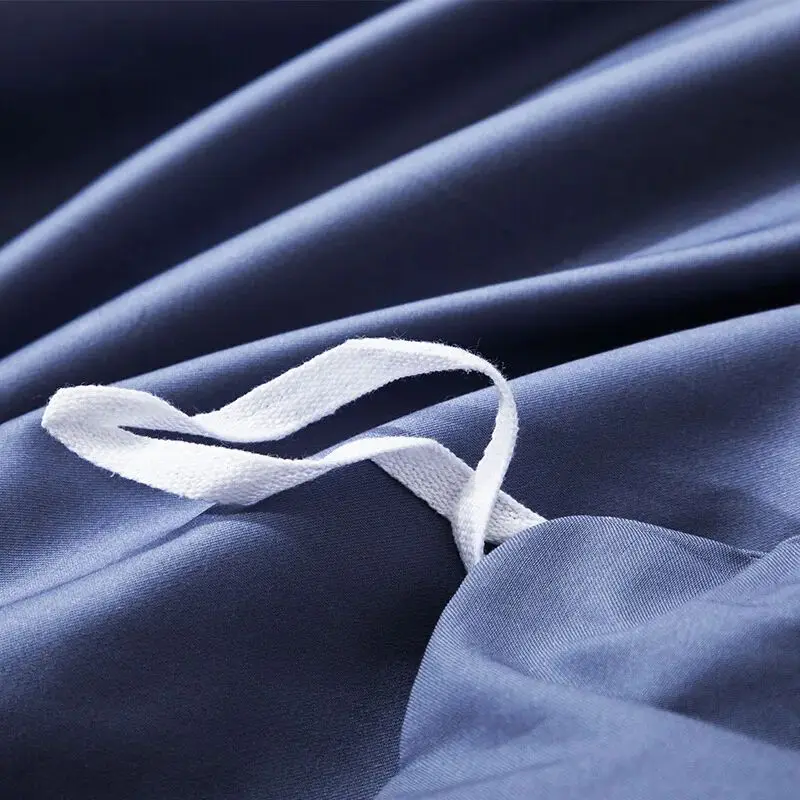 Factory wholesale 4-piece set five-star hotel bed products pressed edge craft bed sheet and quilt set 100 cotton bedding set