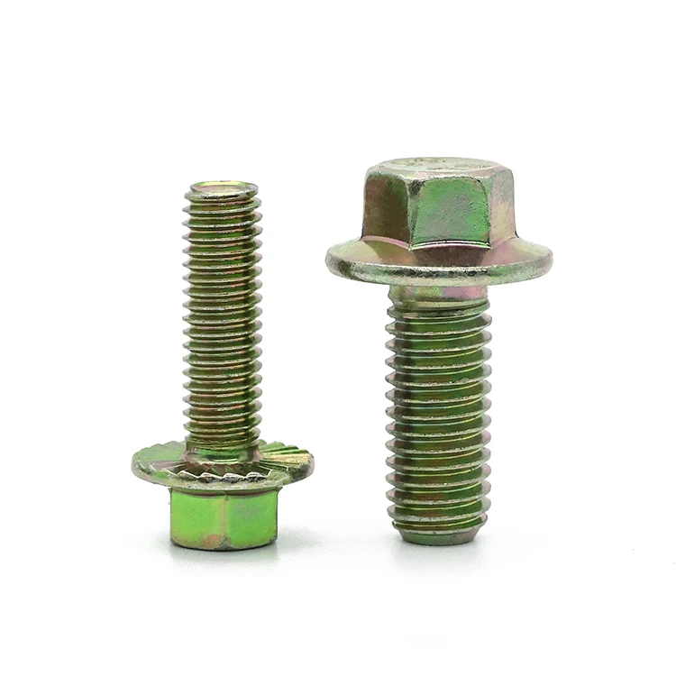 M5-M60 Customize hexagonal flange bolts based on drawings and samples