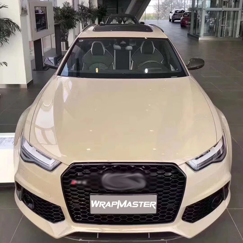 WRAPMASTER 1.52*17m Glossy Crystal Khaki Change Color Film TPU PPF Anti-scratch Protection Film For Cars