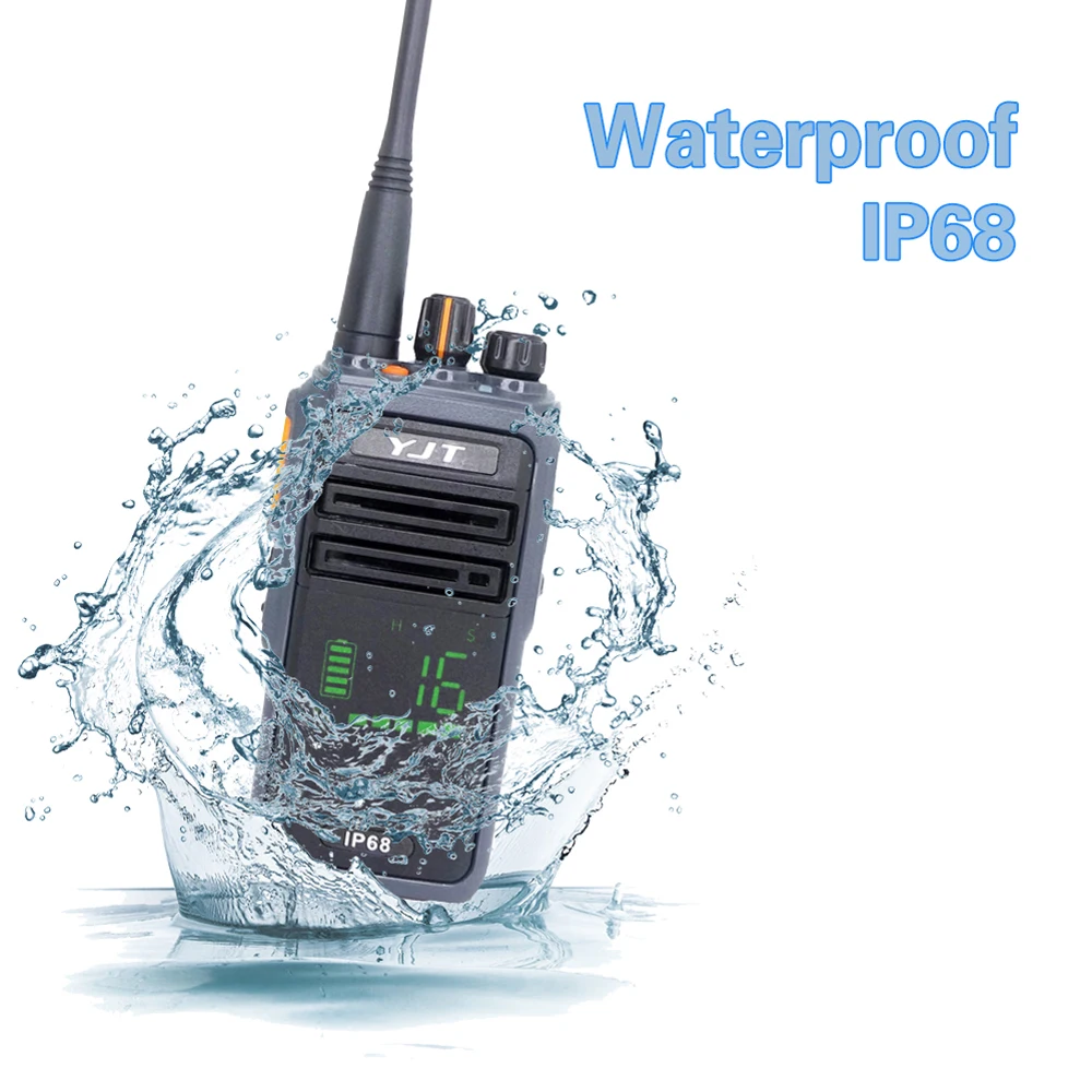 Best Waterproof IP68 Powerful 15W 10km 50km Range Professional Original Retail Police Radio Walkie Talkie For Sale