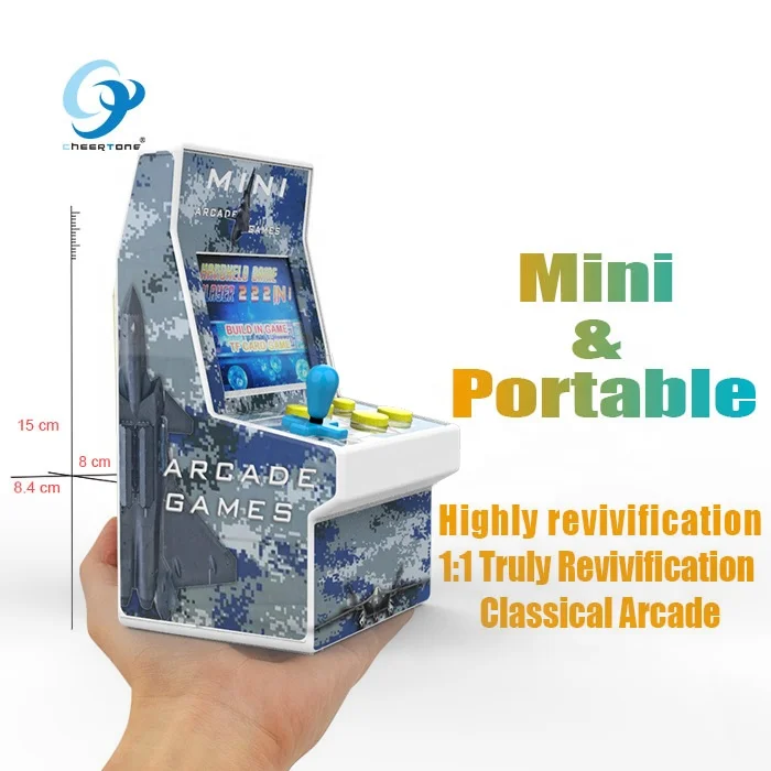 Самая последняя новинка модель 8 бит мини bartop аркадные игры машины CT882T для