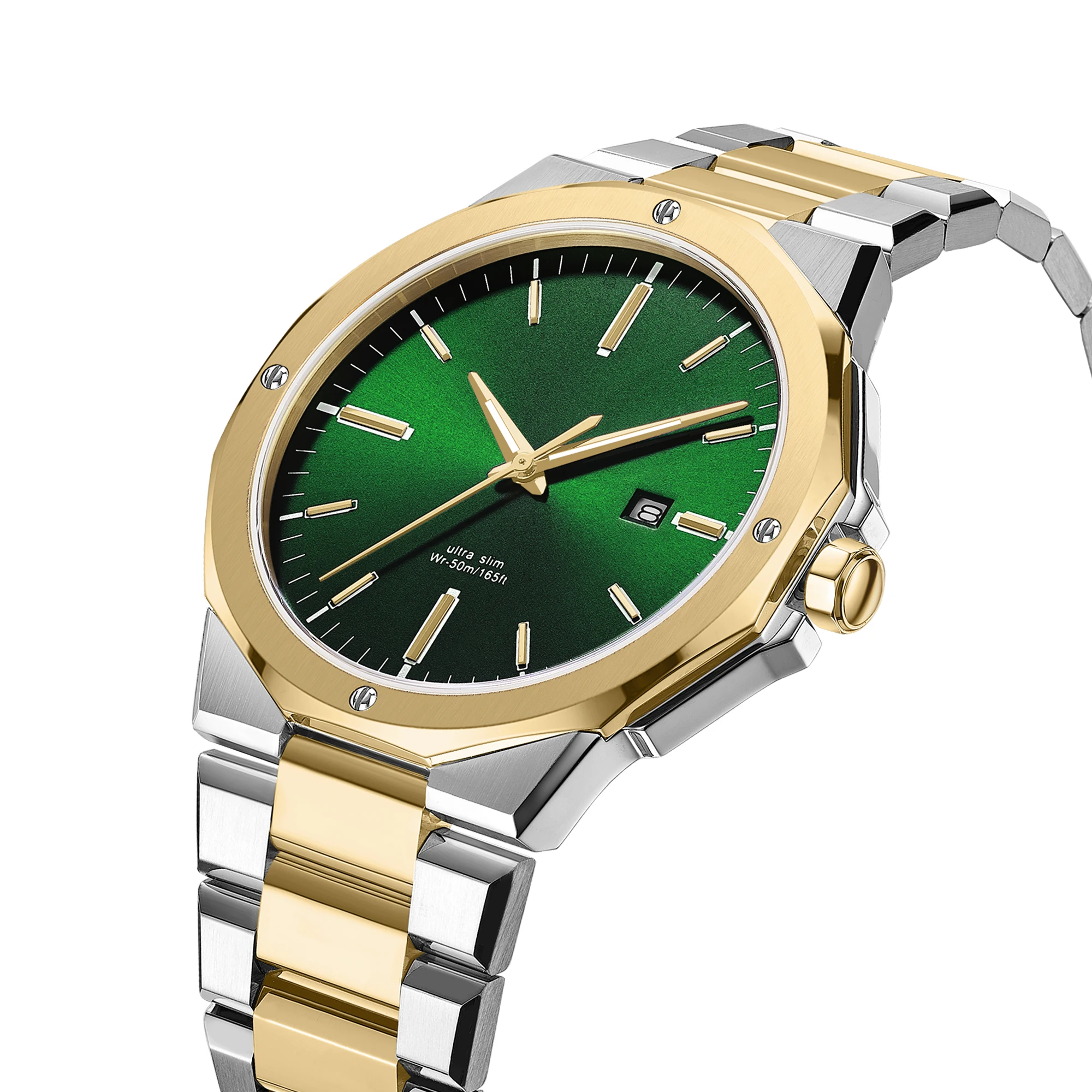 Factory Price Slim Quartz Movement Watch Waterproof Small MOQ Stainless Steel Watch Design Ultra Thin OEM ODM Custom Watch Logo