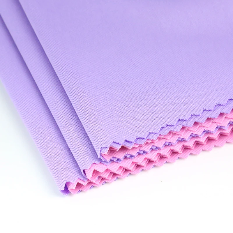 Guaranteed Quality manufacture circular knitted 100 polyester interlock fabric