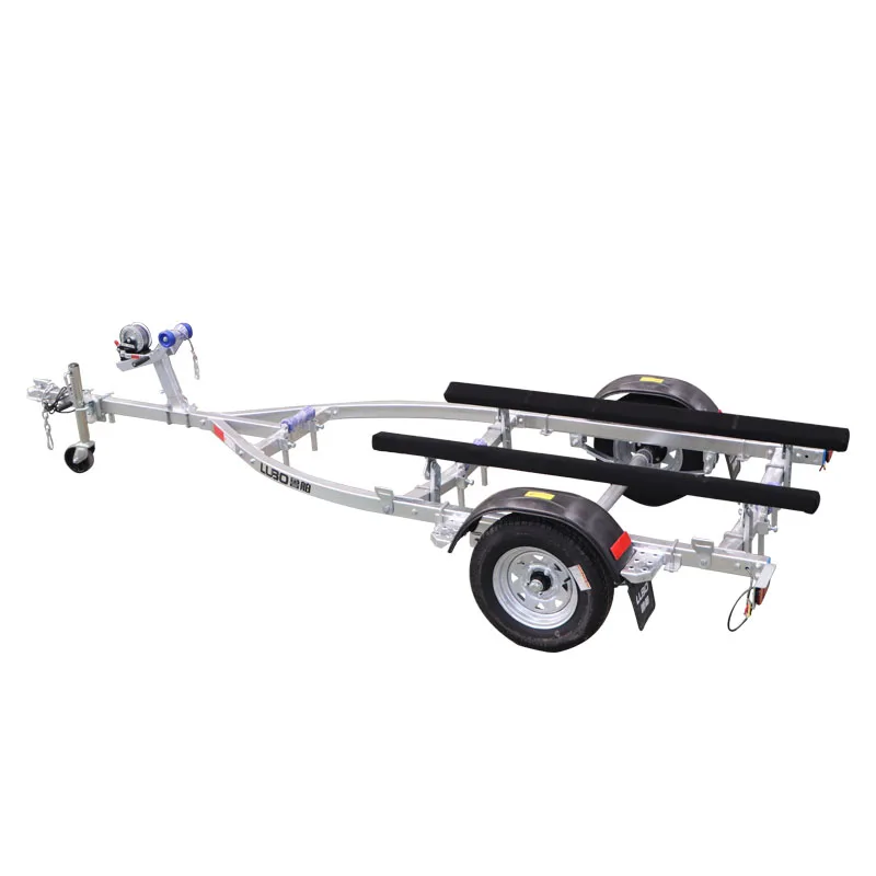 
Hot sale pedal boat trailer boat trailer with roller boat & watercraft trailers 