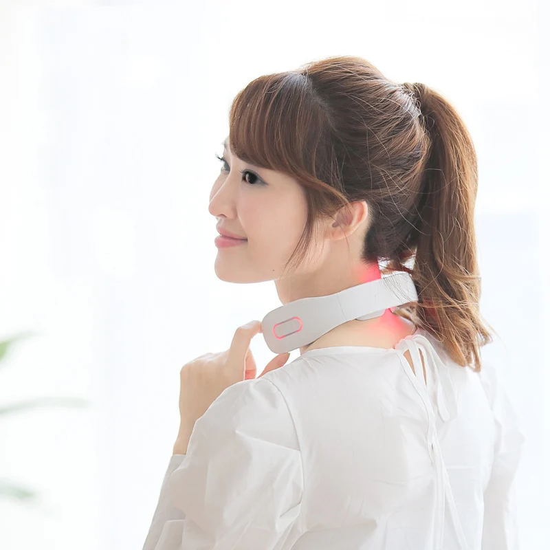 rechargeable portable neck massage device