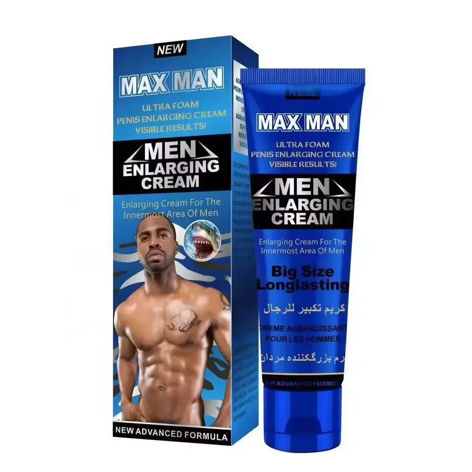 Wholesale Most Popular Daily Life Use Body Natural Max Man Massage Cream For Penis Pump Men Body Relax Massage Gel Couple Sex