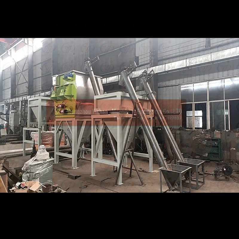 Masonry mortar wall putty mixing equipment tile adhesive dry mortar plant