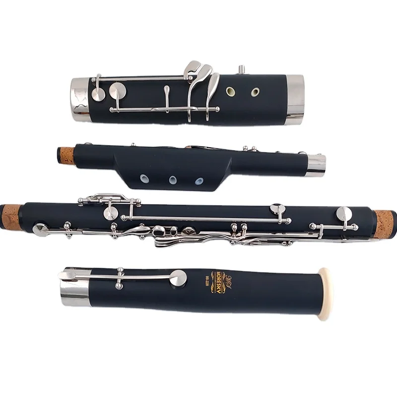 Professional G bassoon for kids musical instrument Bakelite body Copper nickel plated keys Children Bassoon Student Beginner