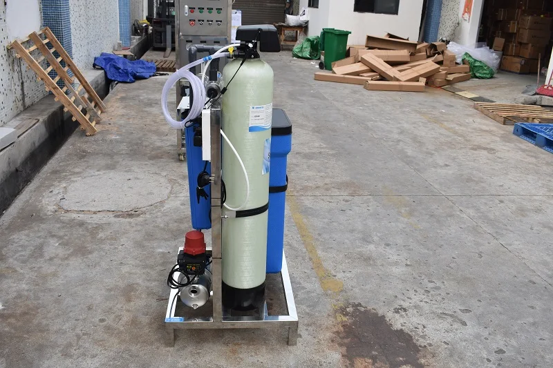China Guangzhou Small commercial alkaline water machine water softening plant for boiler used softener machine