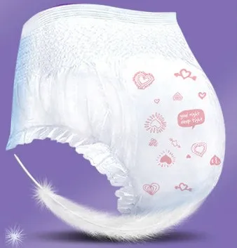 Disposable Lady Night Period Pants Menstrual Overnight Underwear