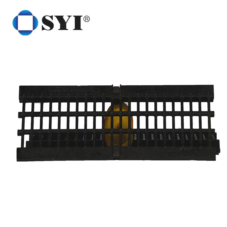 Горячая Распродажа черная битумная решетка SYI En124 D400 из чугуна