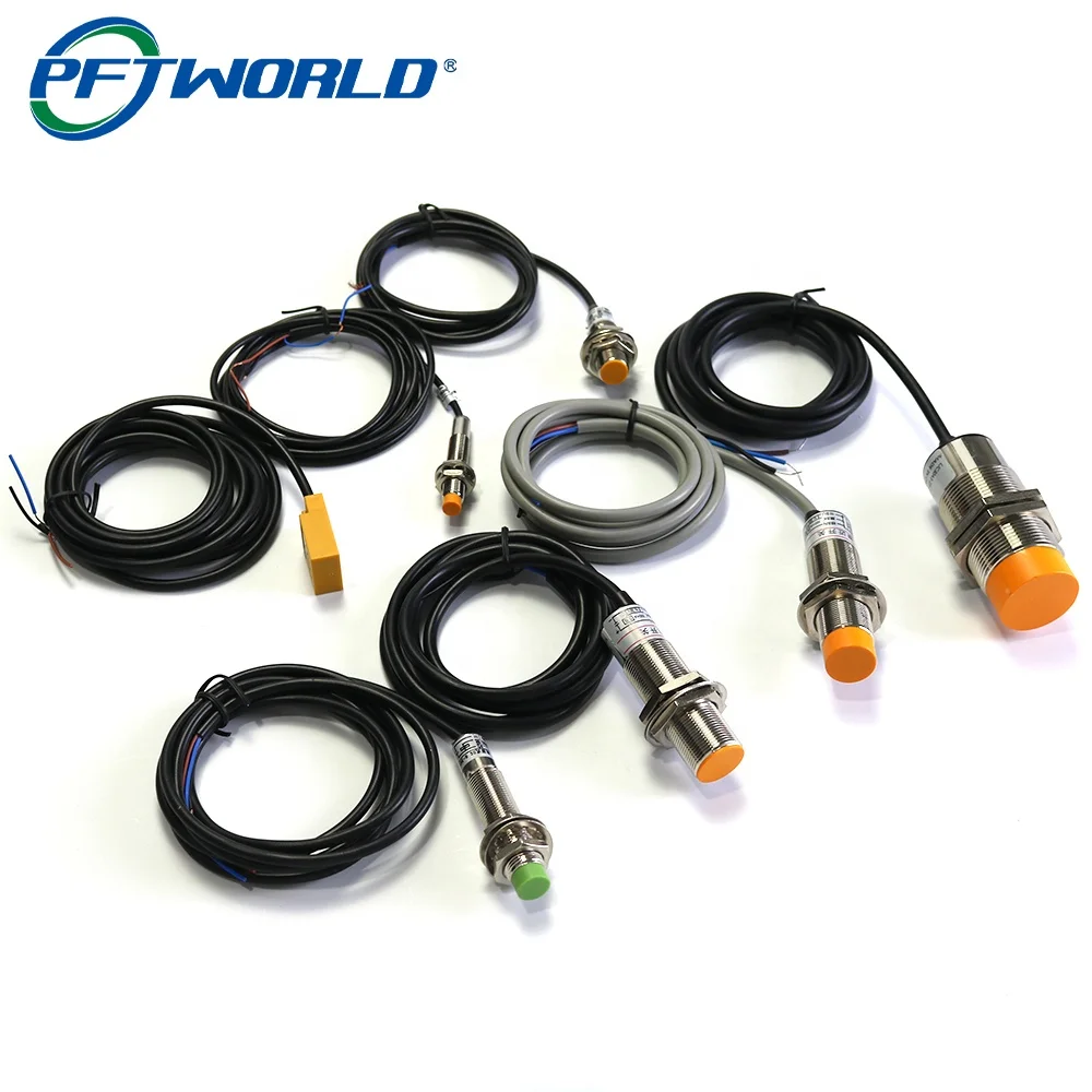 M12 Lj12A3-4-Z / Bx Dc металла индукционный трехпроводной Силовые транзисторы Npn нормально открытый Индуктивный бесконтактный датчик приближения