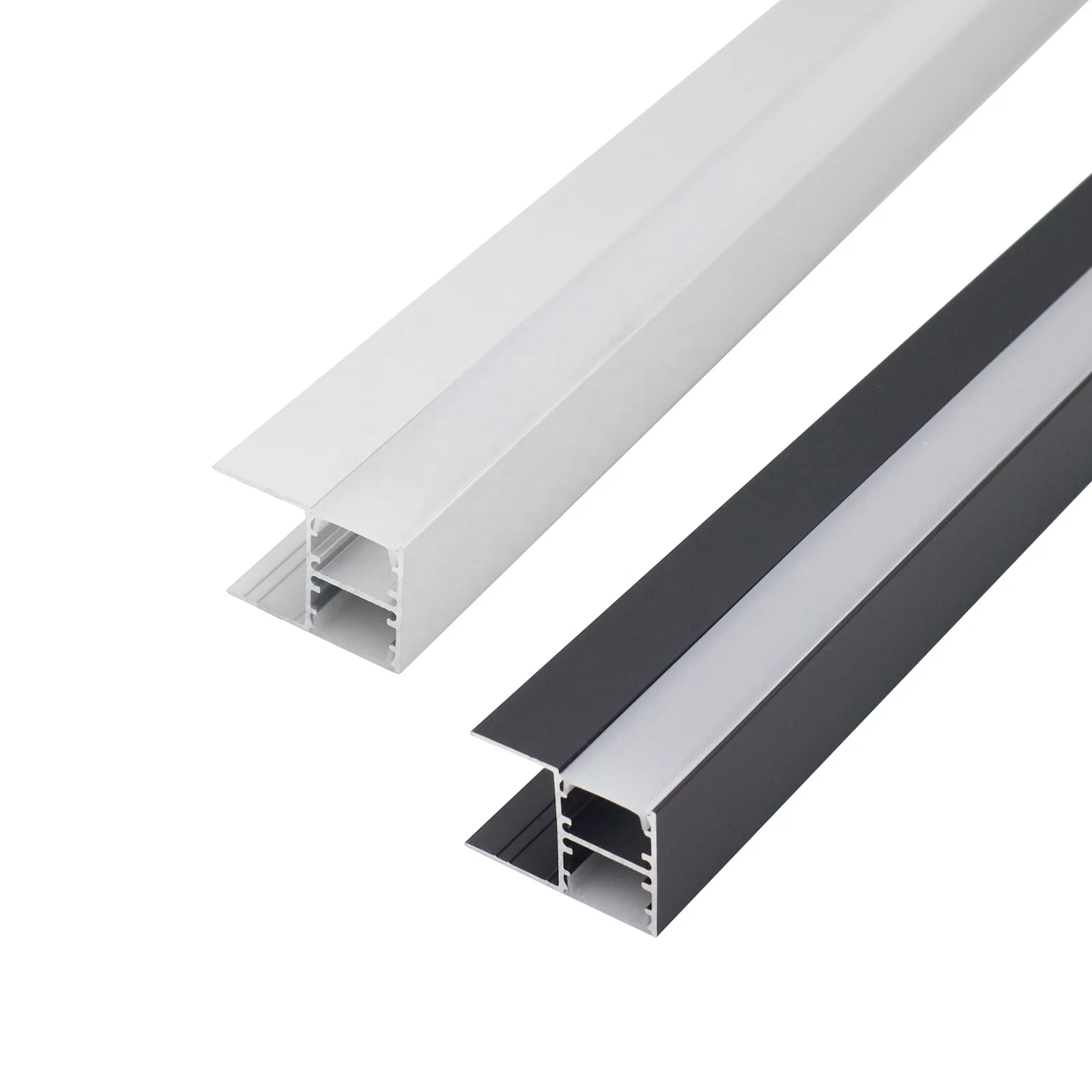 Led Plastic Flexible Profile 026 Cabinet Light For 18MM Board 30*20MM Led Recessed Aluminum Profile