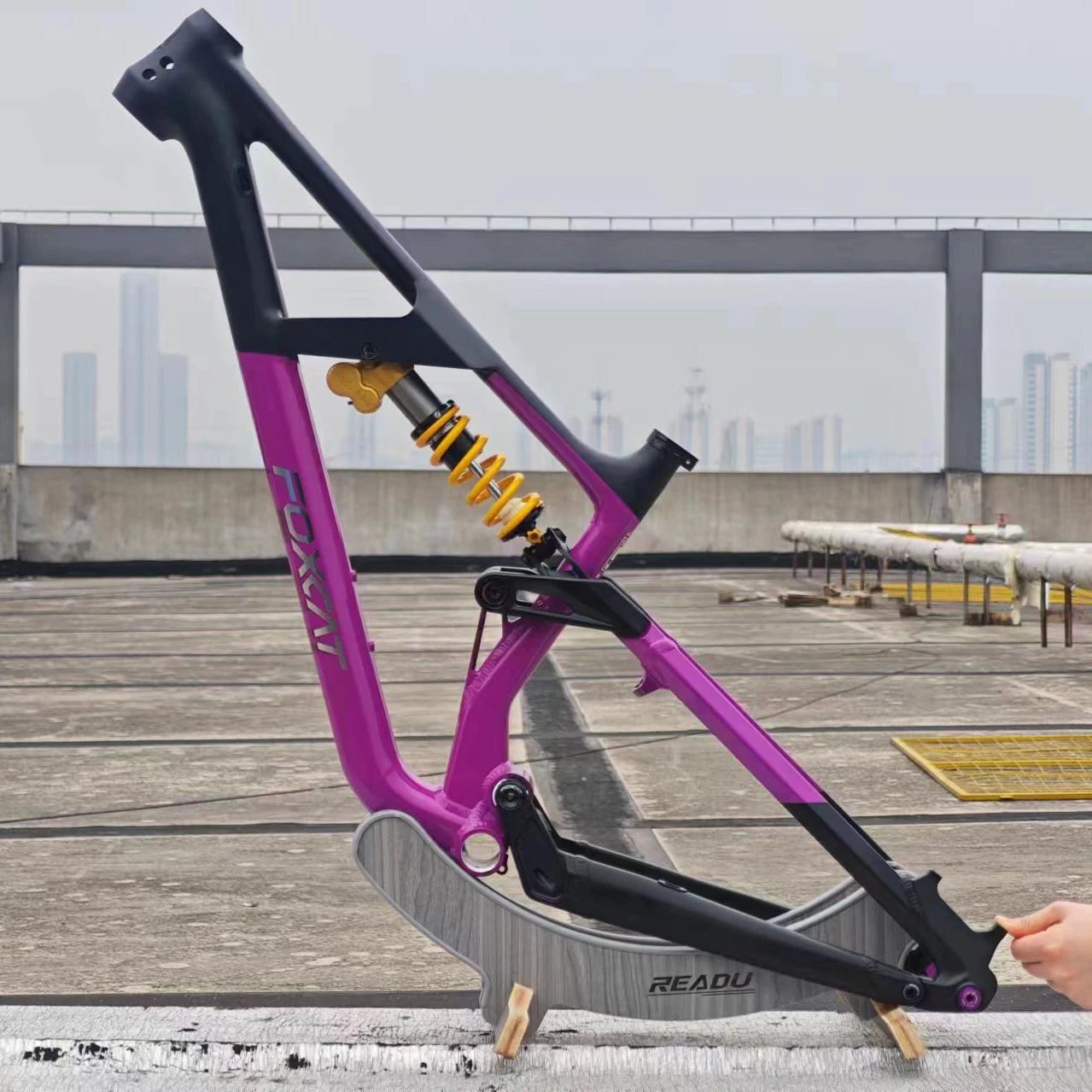 2024 New Design 29er full suspension mountain Bicycle Frame high Quality MTB Enduro MTB Bike Frame 29er