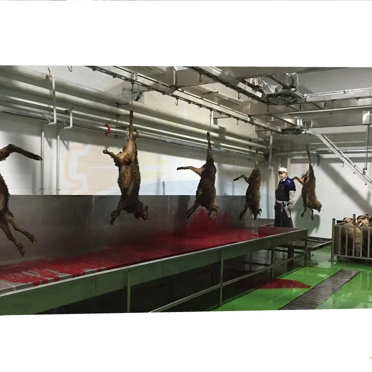 Машина для скотобойни устройство кровотечения коз и уничтожения