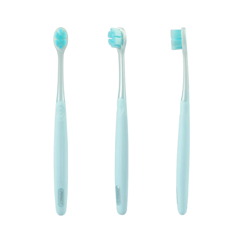 Oral Care Tooth Brush Nano Toothbrush Bristles Plastic PERFCT Anchorless Tufting OEM Adult Ultra Soft 10000 OEM Colors Nylon