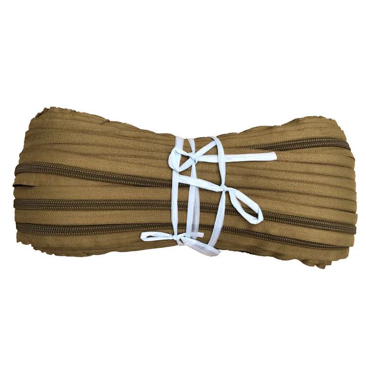 Оптовая продажа экологически чистые большие молнии Baichuan из полиэстера с длинной цепью Rpet 10 # переработанного нейлона