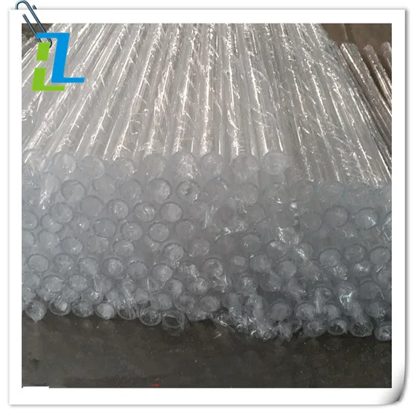 High Quality Clear plexiglass tube transparent acrylic pipe