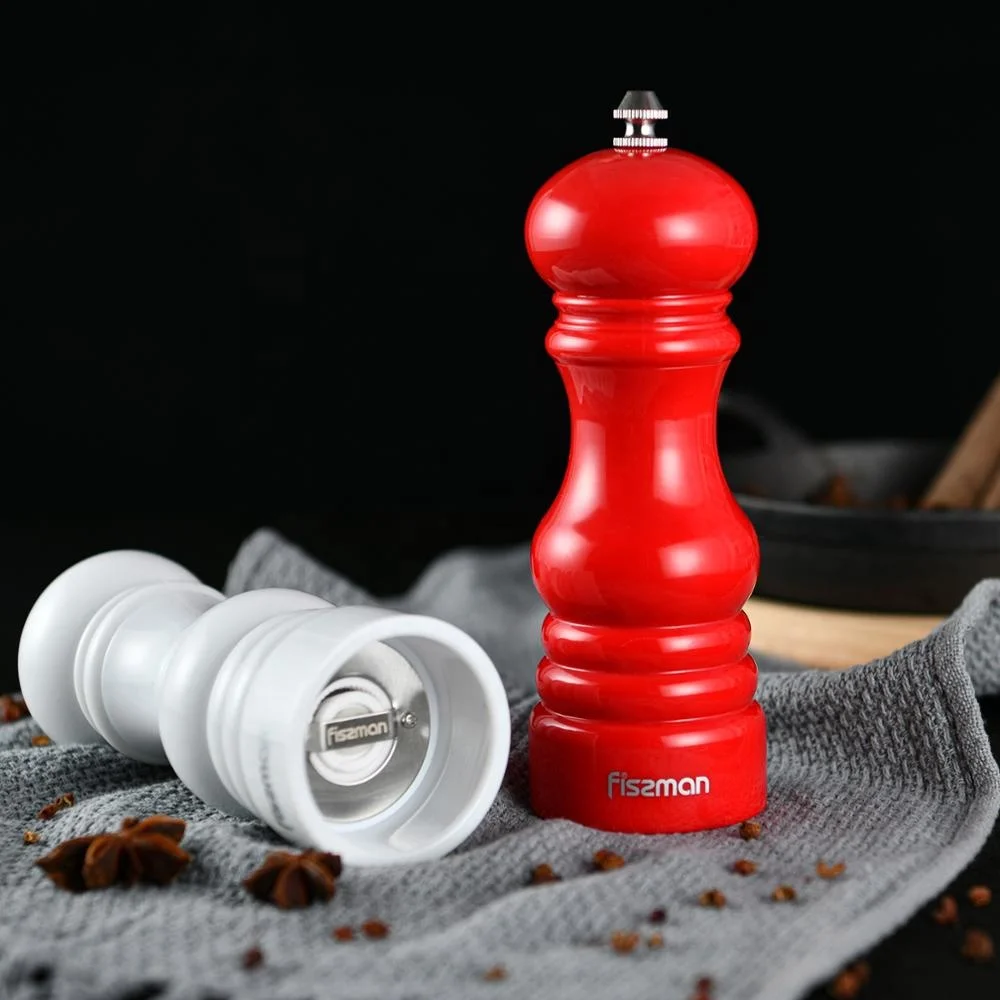 Fissman Manual Pepper Mills Salt Mill with Adjustable Ceramic Grinder-Kitchen Tools