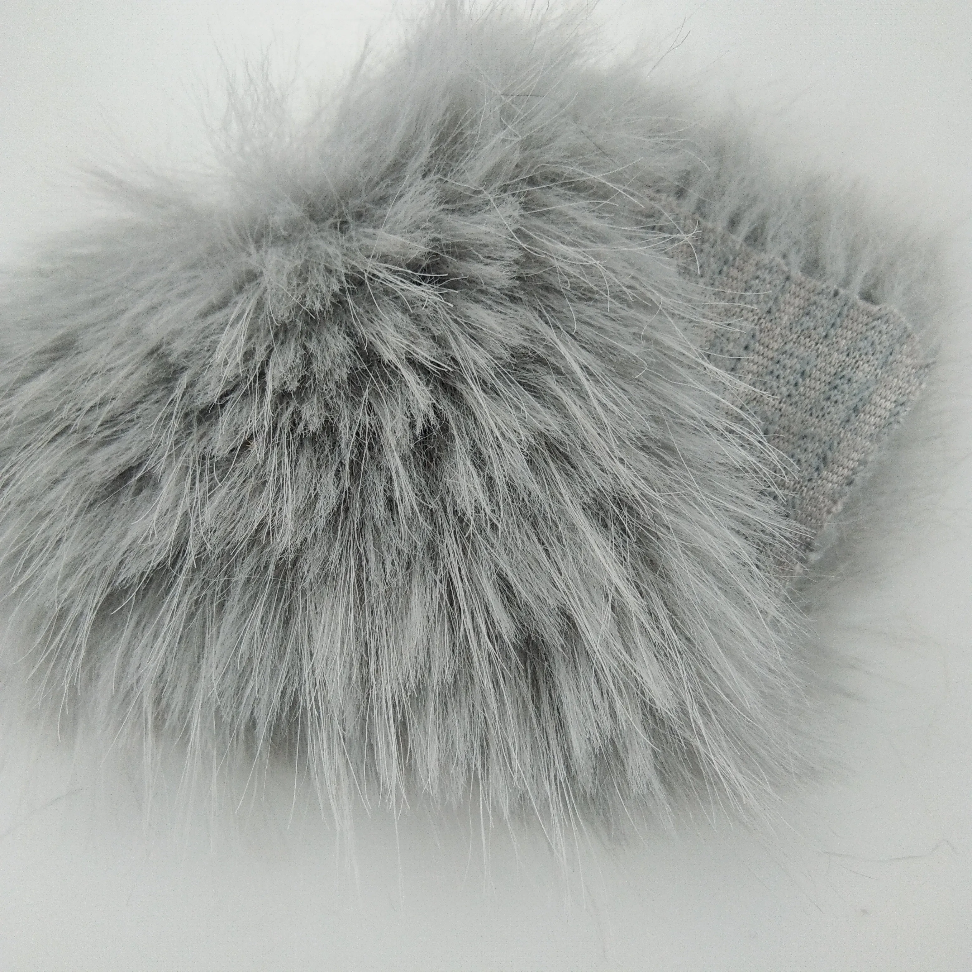 In stock Soft Jacquard Long Hair Rabbit Faux Fur Fabric For Garment/Home Textile/Toy