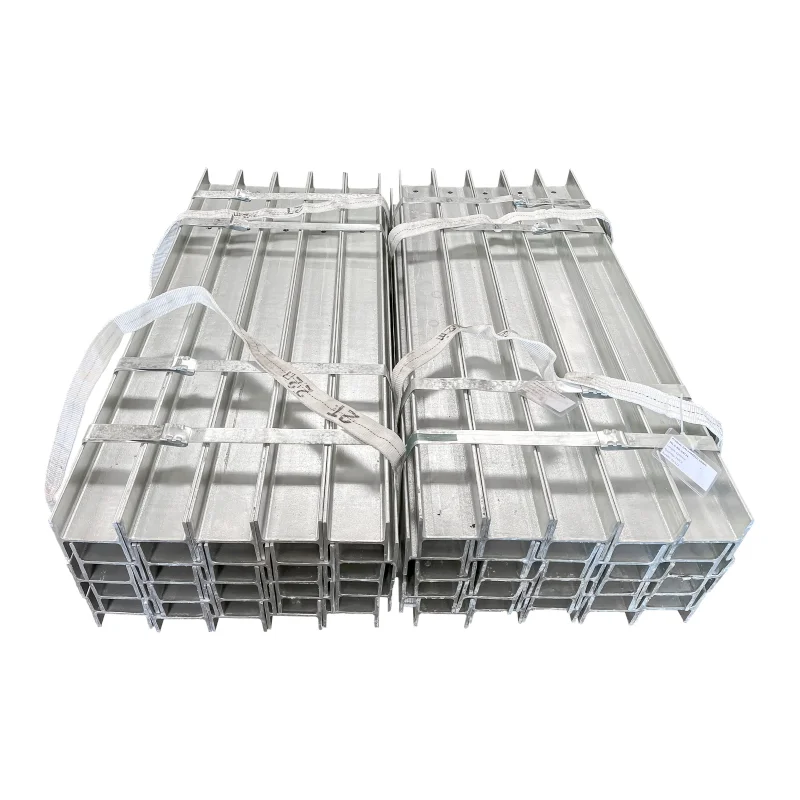 Изготовленный на заводе S235JR стальной H-образный столб H оцинкованный подпорный настенный столб