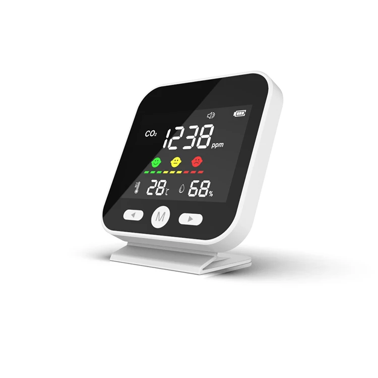 desktop CO2 meter CO2 monitor Air Quality Monitor CO2 detector carbon dioxide meter Home car gas analyzer