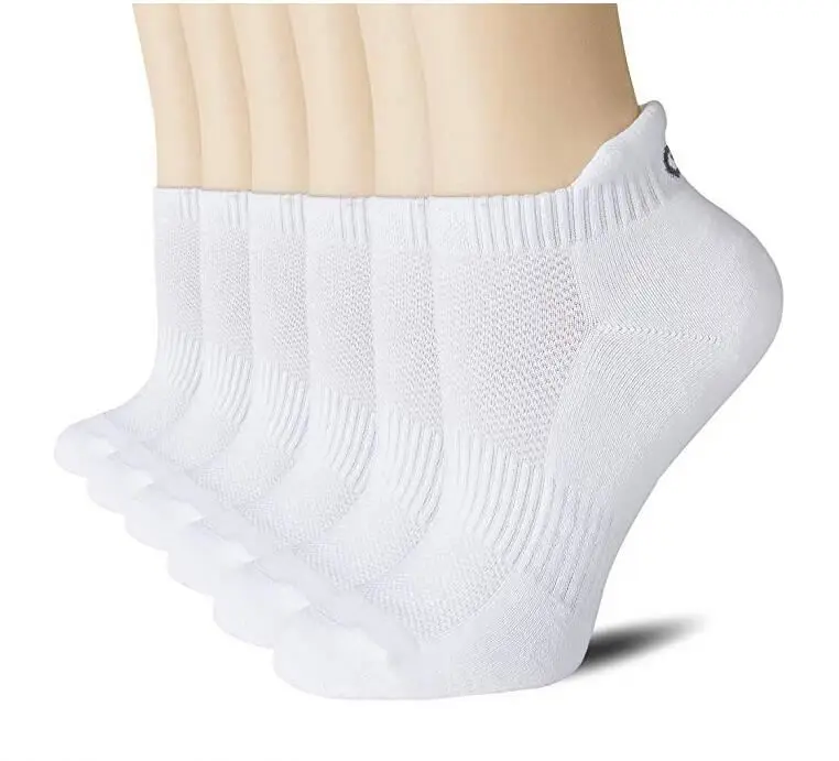 Wholesale Custom Logo White Black Grey Cotton Casual Ankle Athletic Running Socks Low Cut Short Socks