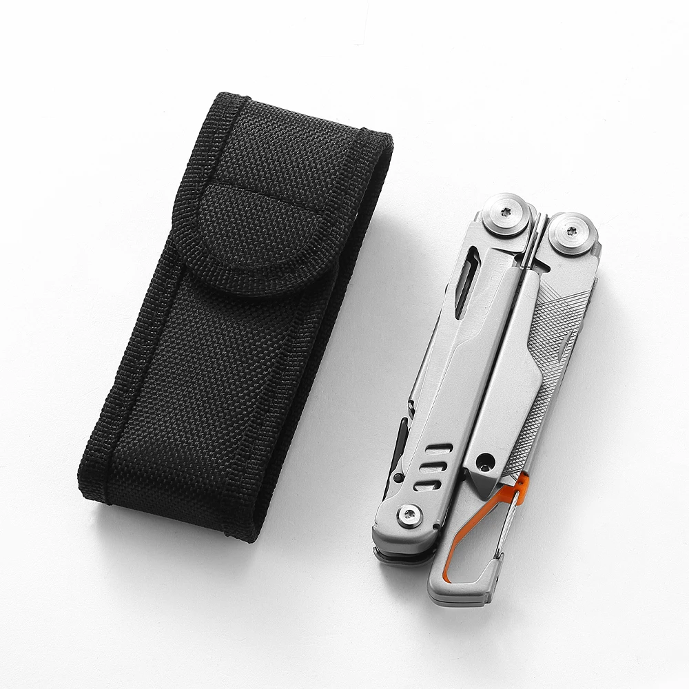 10In1 Camping Multifunction Pliers Tools Stainless Steel Folding Knife File Saw Plier Multi Tool