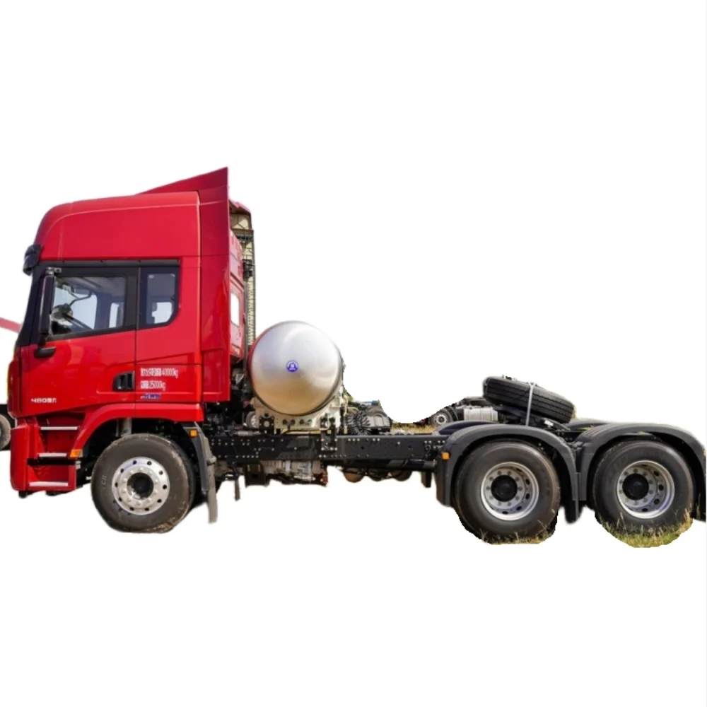 Несколько лошадиных сил Shacman Delong X5000 CNG LNG Diesel 6*4 б/у грузовик с головкой евро 6 тягач