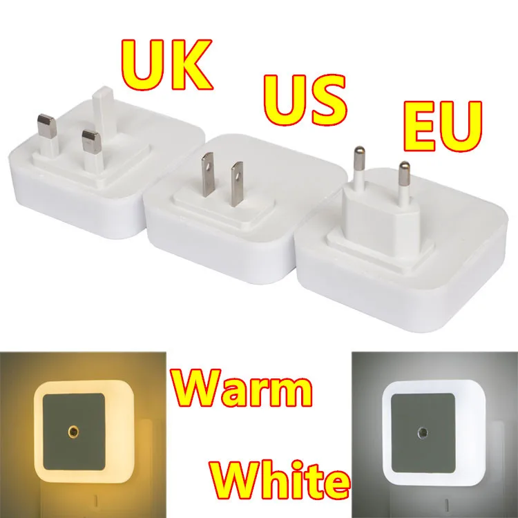 smart dusk to dawn integral led wall plug night light motion sensor wireless led night lights wall mounted plug-in night light