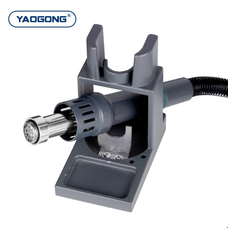 YAOGONG 2020 4 in 1 Intelligent Phone PCB Board Repair Tool SMD Rework Solder Iron Hot Air Gun Power Supply Soldering Station