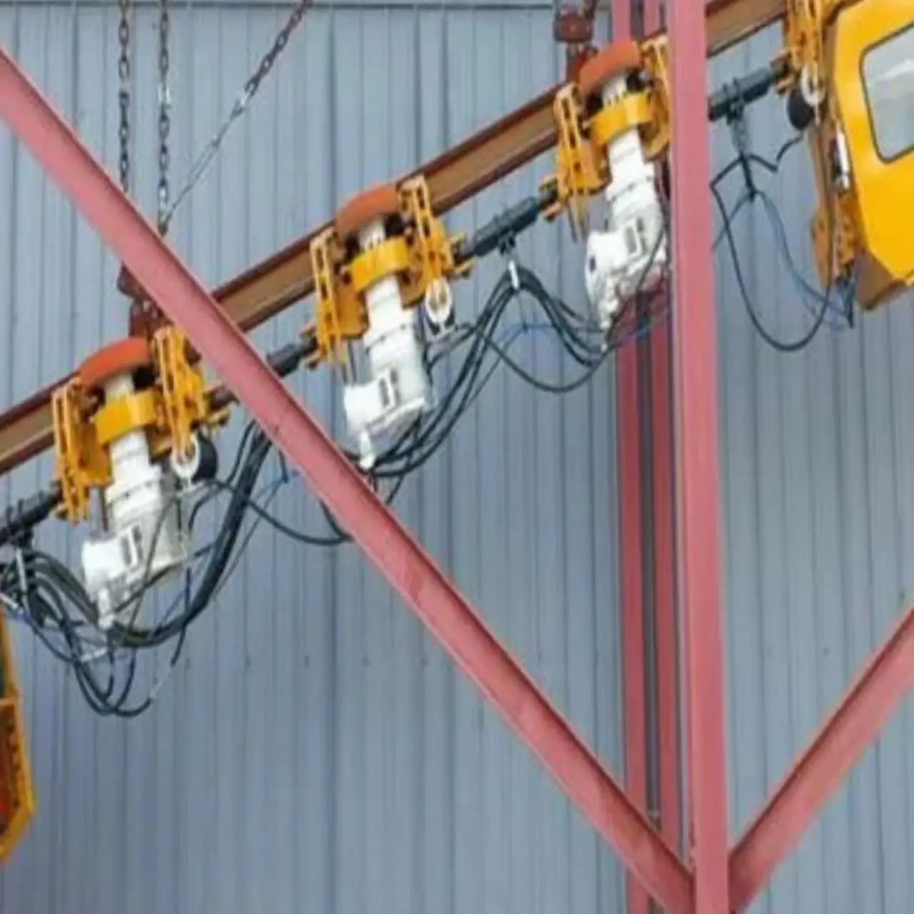 Low noise  DL150/72P Remote control monorail bridge crane dwg