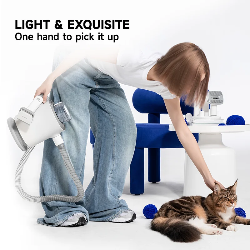 NEAKASA (FKA Neabot) Pet Grooming Vacuum Products Low Noise Dog Hair Remover Clipper Grooming Tools
