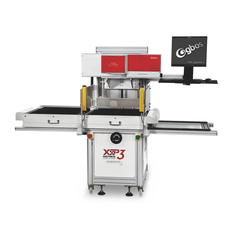 Gbos 180W Galvo Laser Marking Machine for Shoe Upper Cutting Leather Cutting Engraving and Perforating